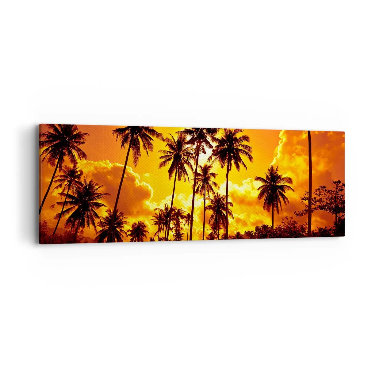 Canvas picture - Blazing Sun - 90x30 cm
