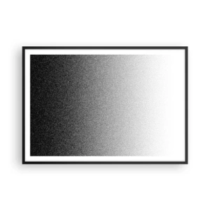 Poster in black frame - Towards Light - 100x70 cm