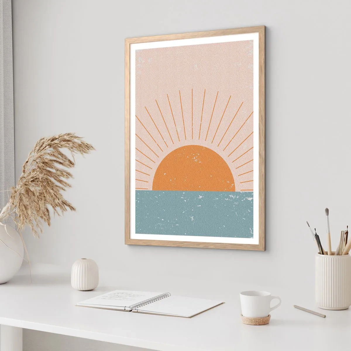 Poster in light oak frame - Everyday Miracle - 61x91 cm