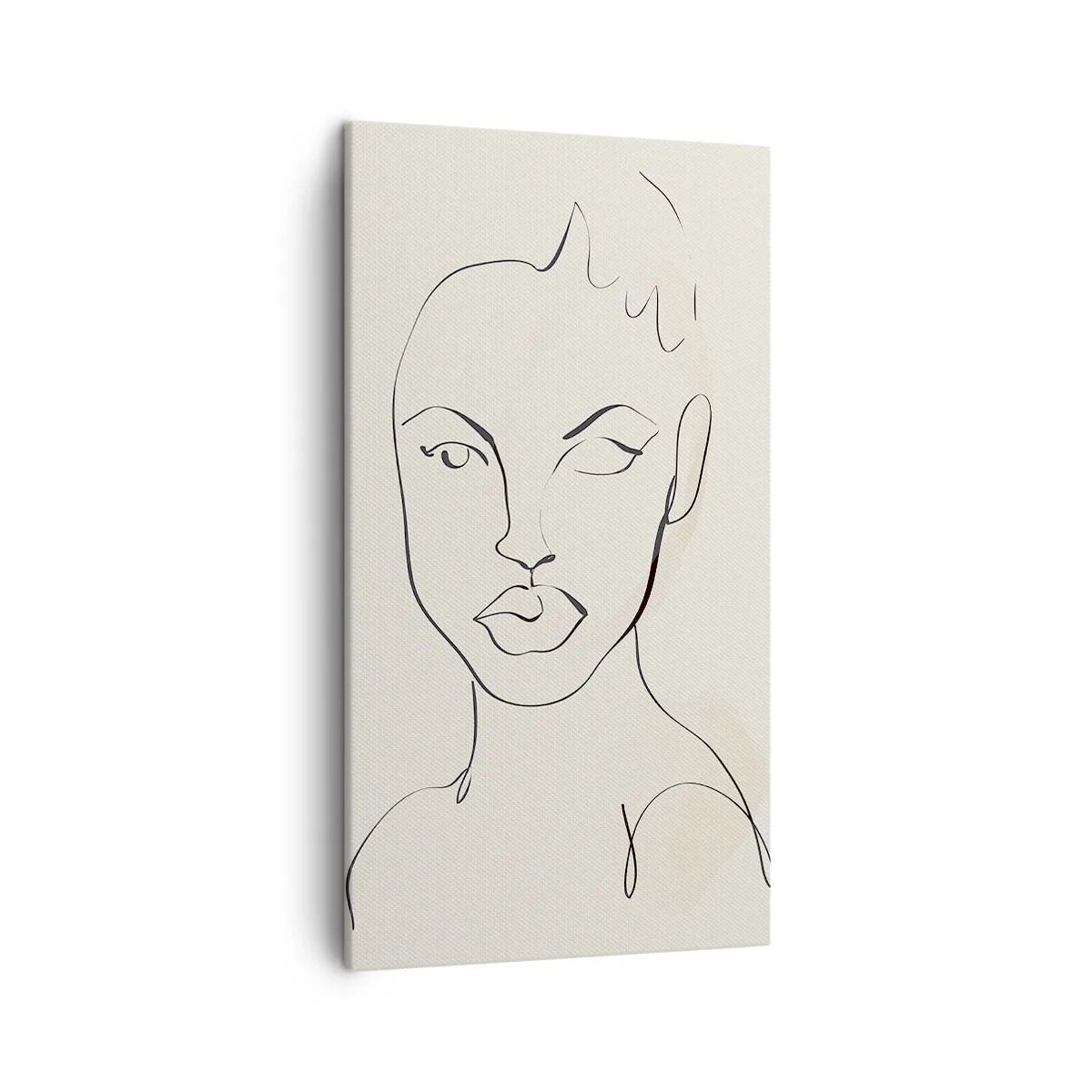 Canvas picture - Outline of Sensuality - 45x80 cm