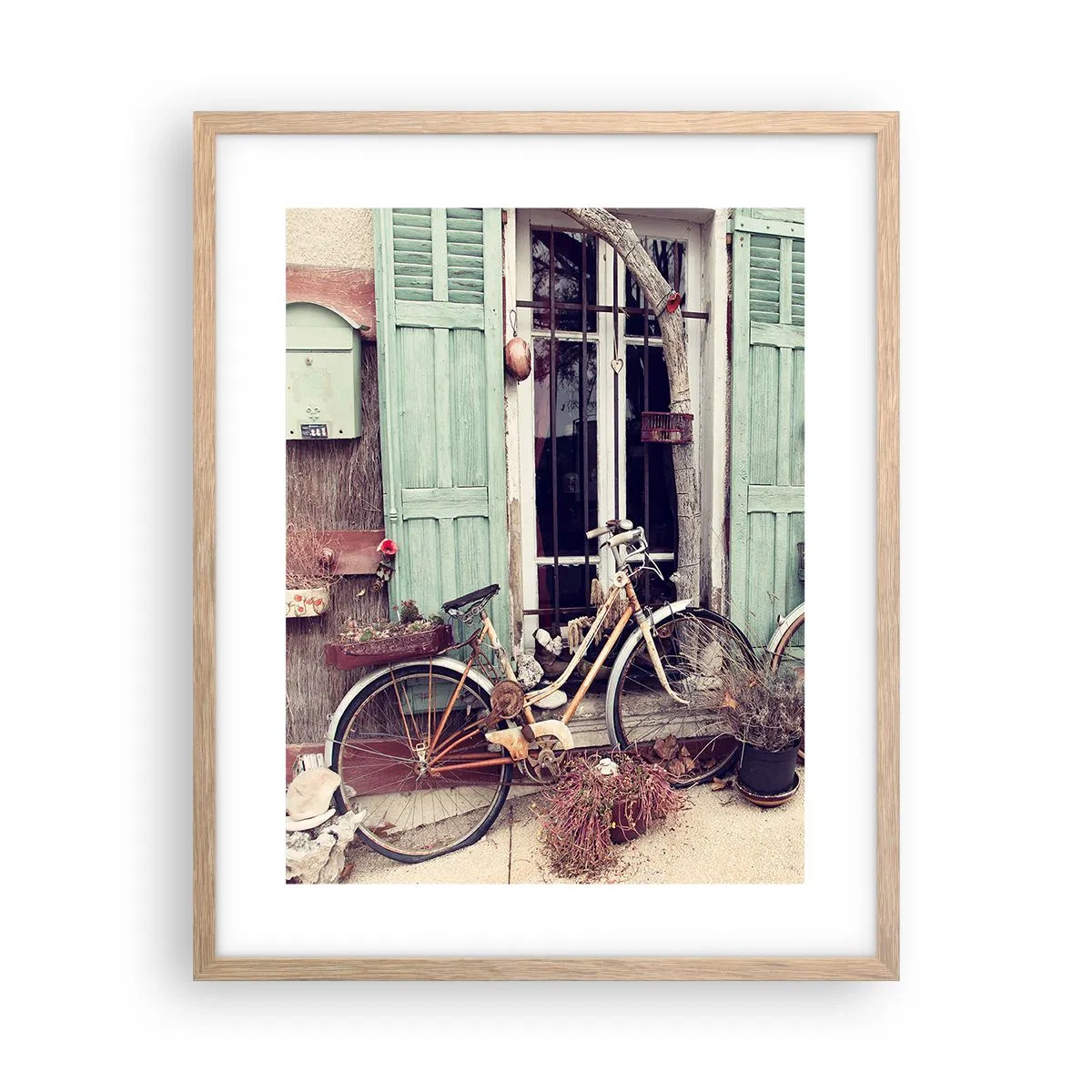 Poster in light oak frame - Long Live Province - 40x50 cm