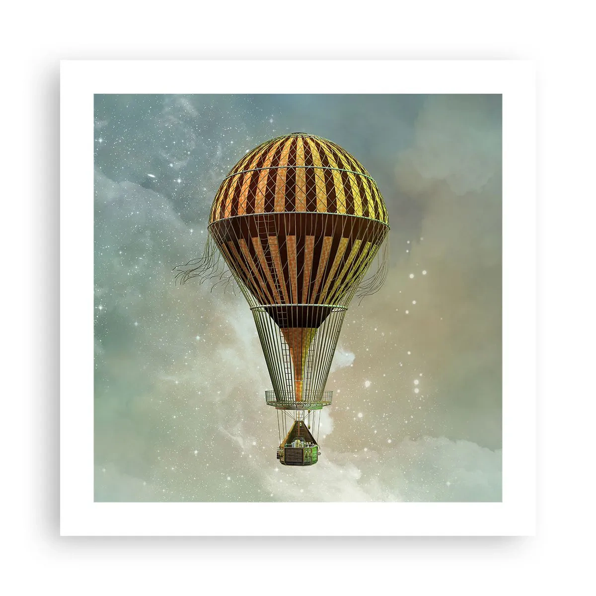 Poster - Pioneer Flight - 50x50 cm