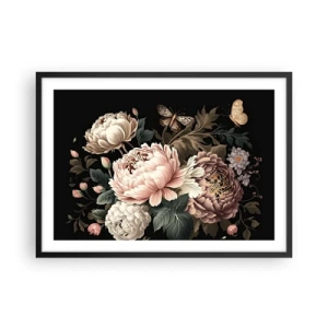 Poster in black frame - Baroque Style - 70x50 cm