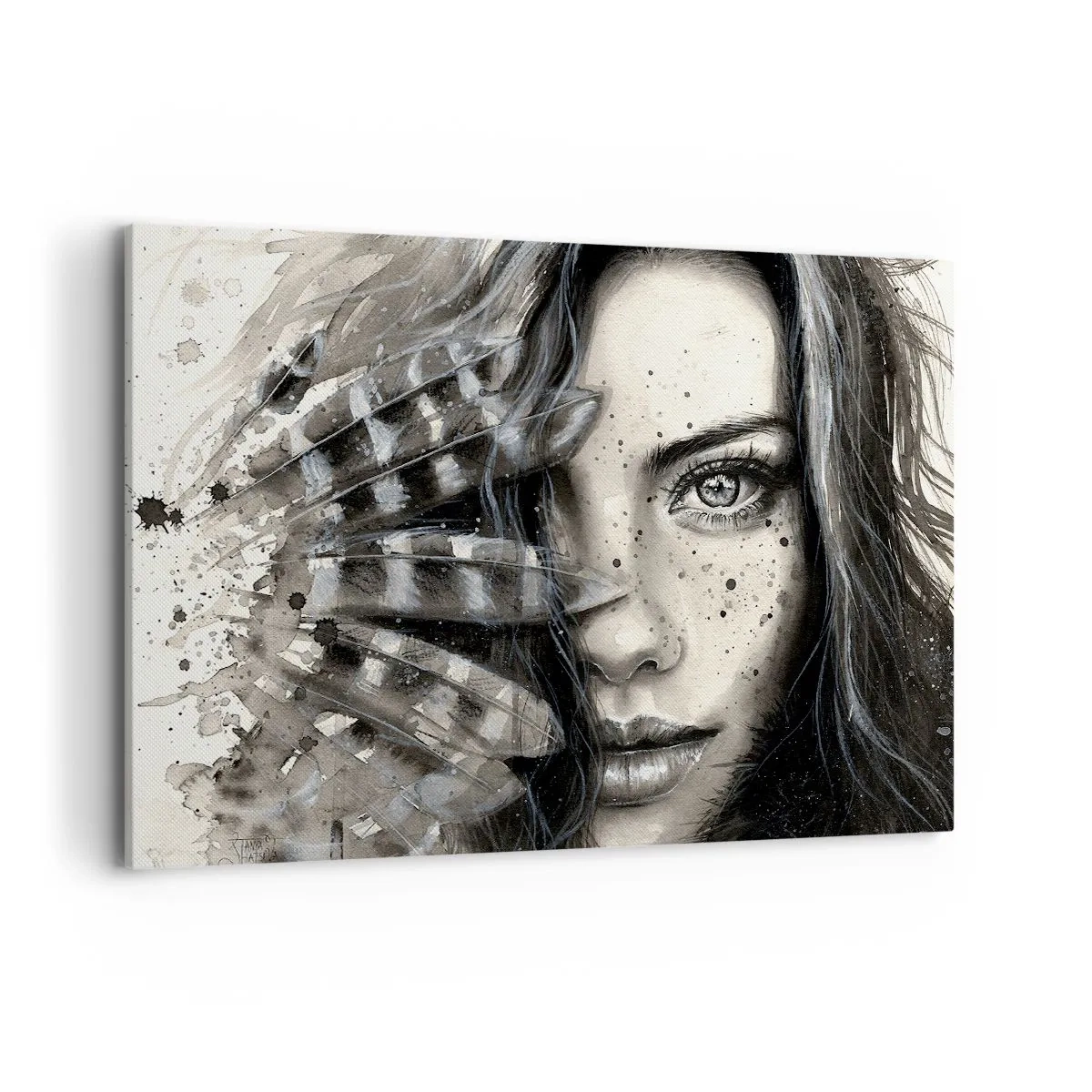 Canvas picture - Wild Beauty - 120x80 cm