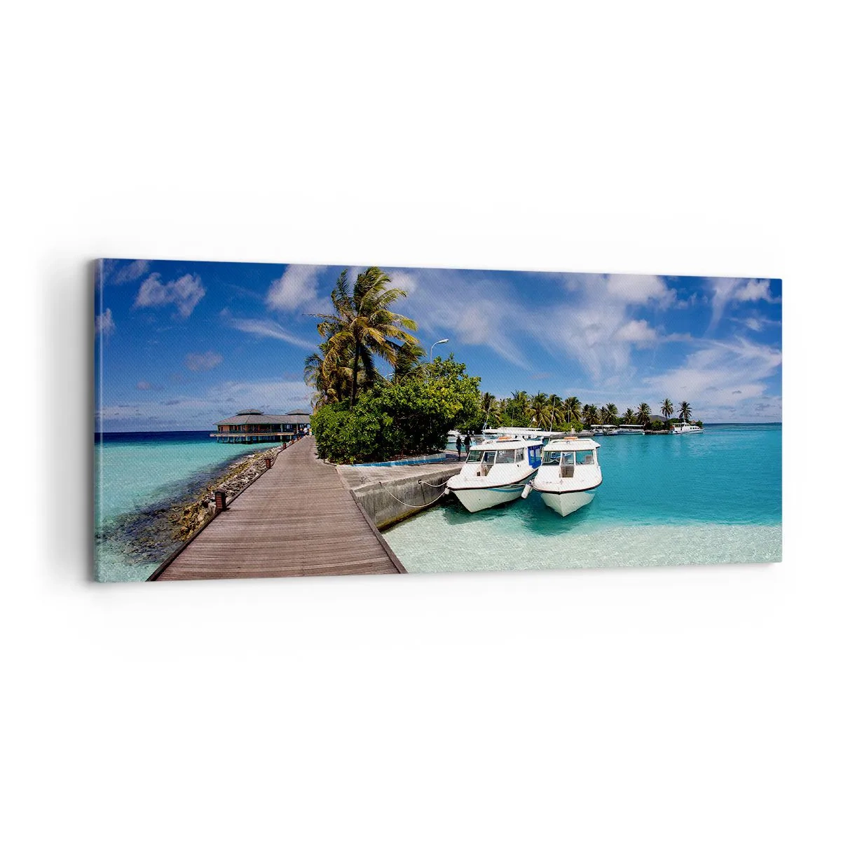 Canvas picture - So Paradise Exists - 100x40 cm