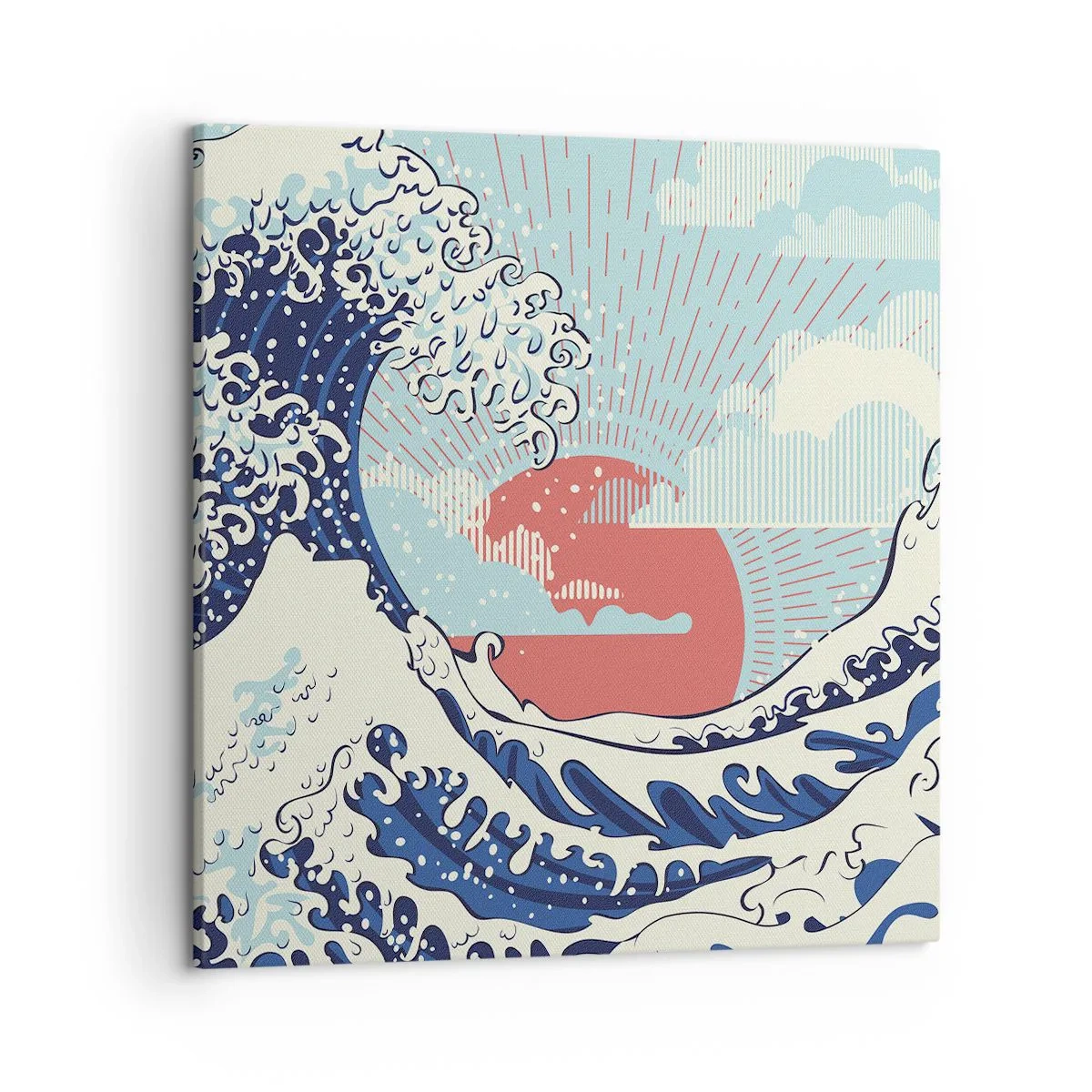 Canvas picture - From Japanese Inspirations - 50x50 cm