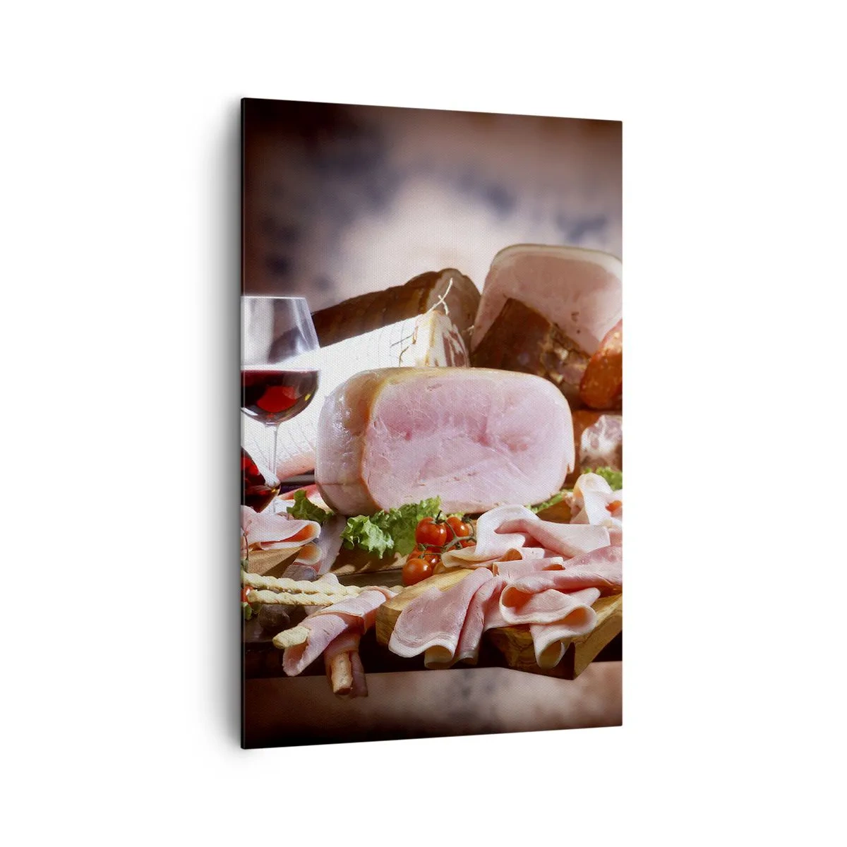 Canvas picture - Culinary Dream with a Decanter - 80x120 cm