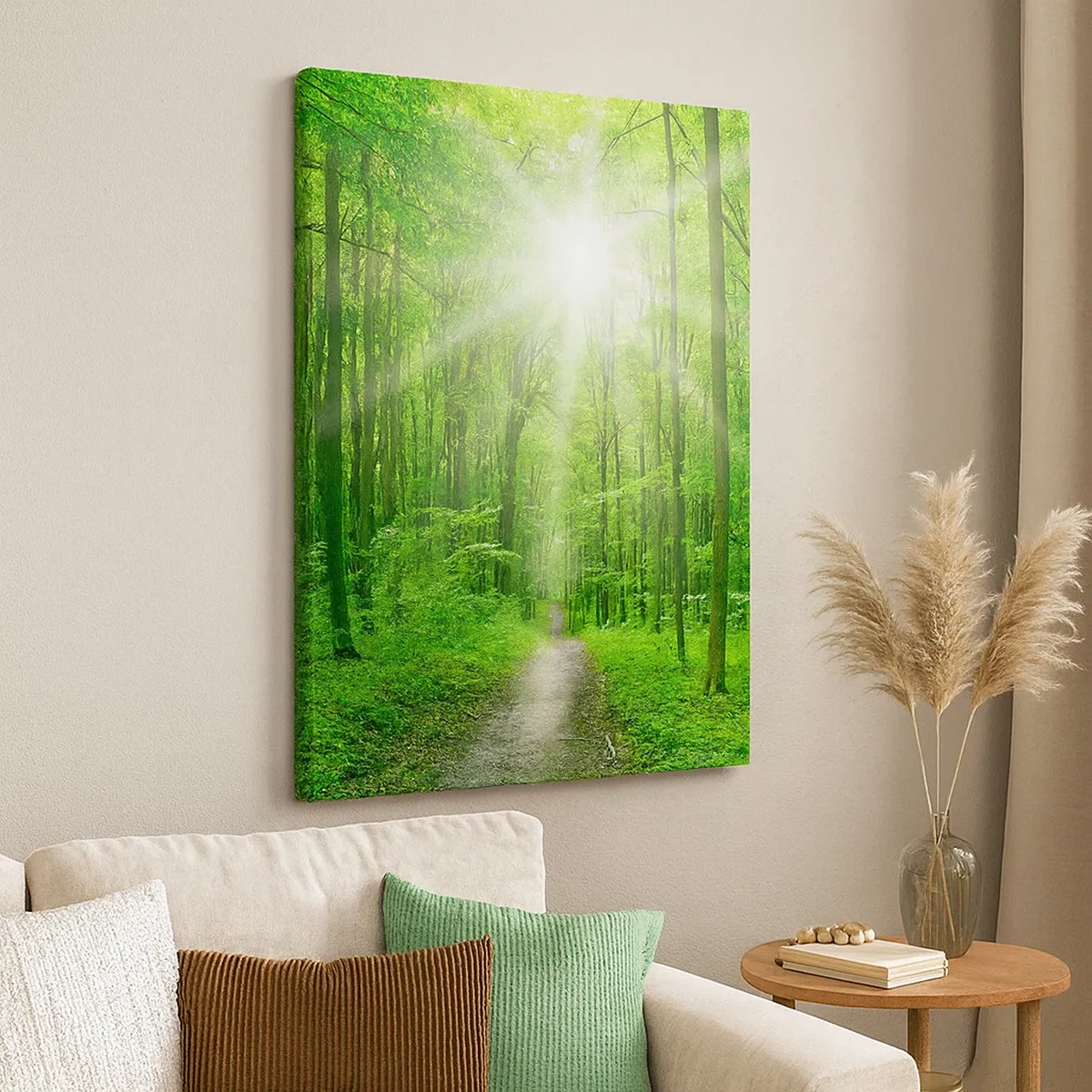 Canvas picture - Green Cathedral - 50x70 cm