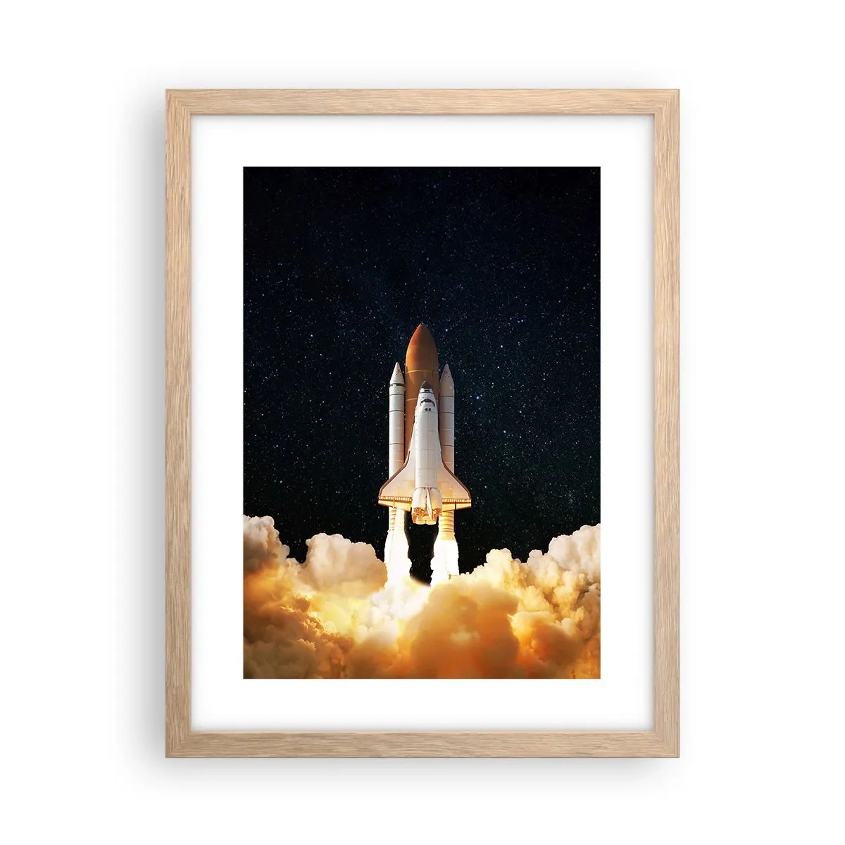 Poster in light oak frame - As Astra! - 30x40 cm