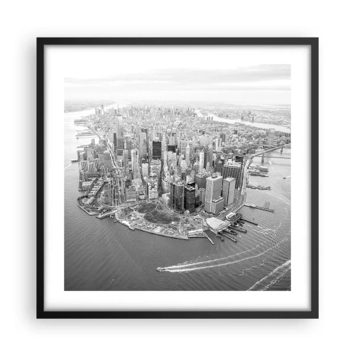 Poster in black frame - How Not to Love It? - 50x50 cm