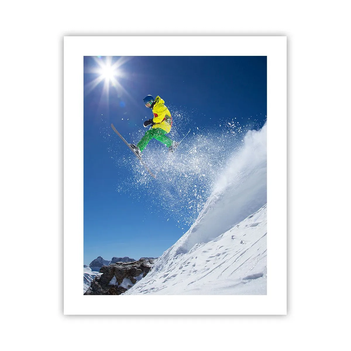 Poster - Dancing with the Mountains - 40x50 cm