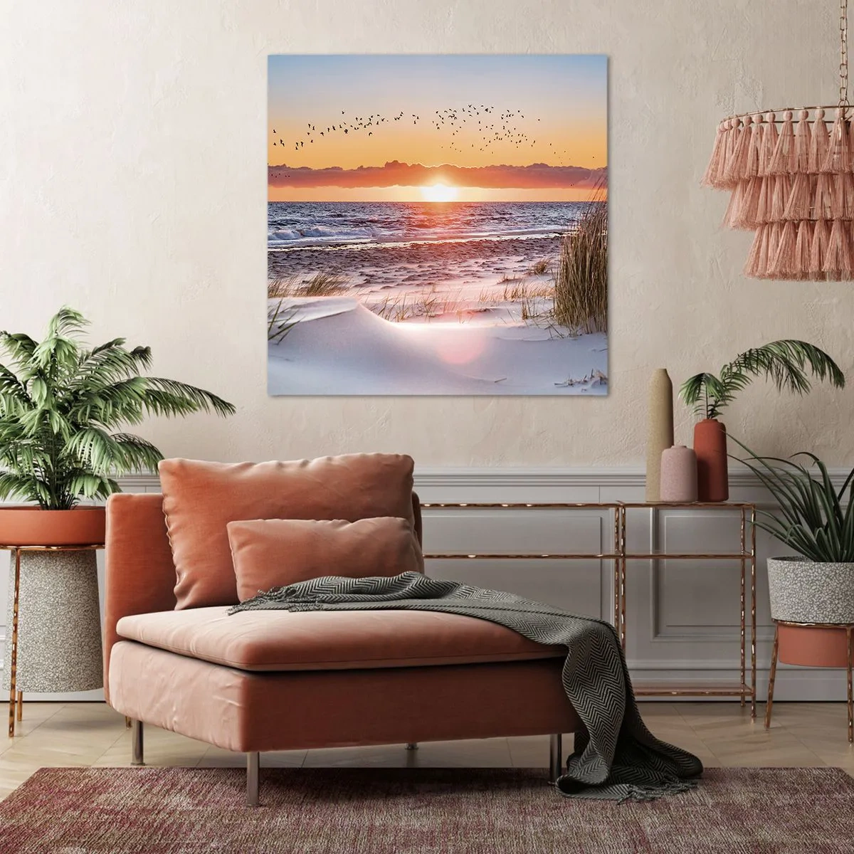 Canvas picture - Horizontal Landscape - 50x50 cm
