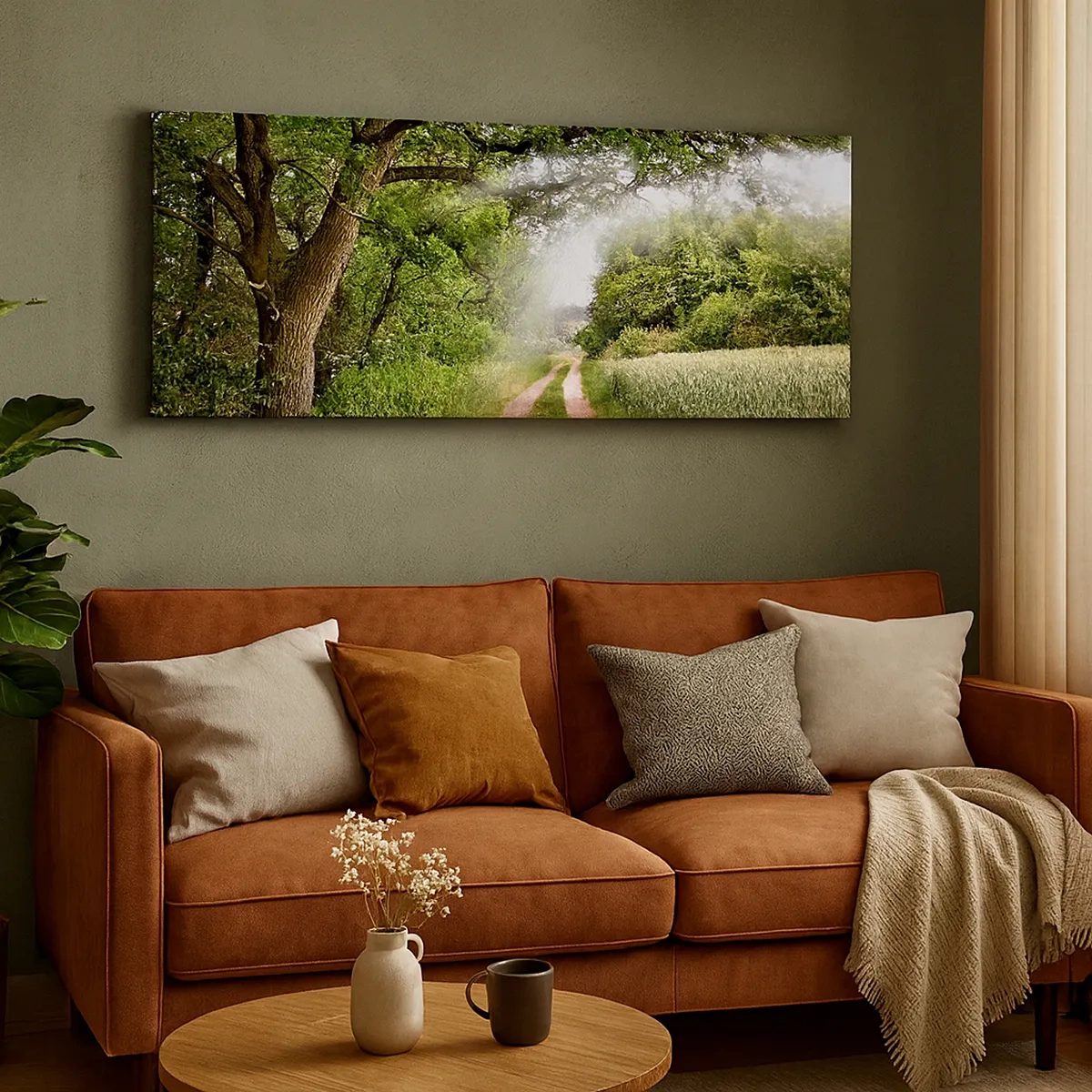 Canvas picture - Et in Arcadia Ego - 30x30 cm