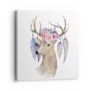 Canvas picture - Guide of the Soul - Gentle, Innocent - 30x30 cm