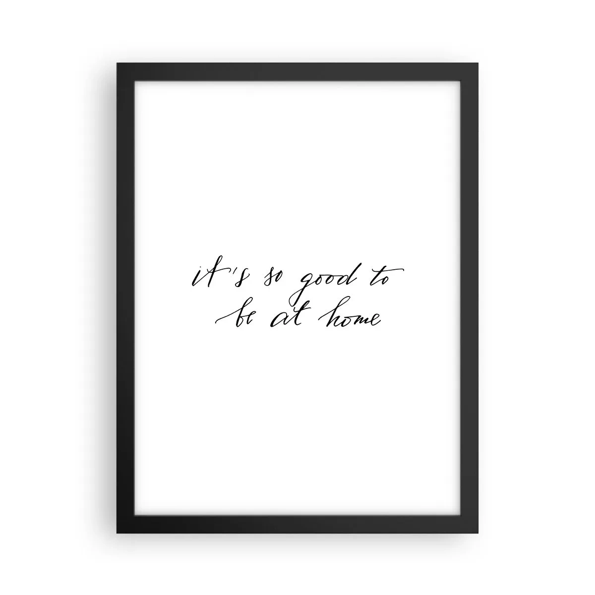 Poster in black frame - Whole Truth - 30x40 cm