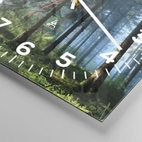 Clock face with numbers