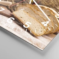 Clock face with numbers