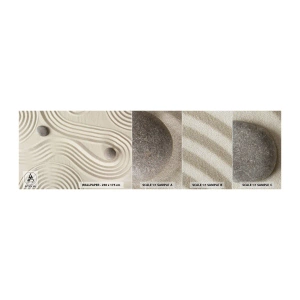 Photo Wallpaper Sample Premium Sand - Touch of Warmth - Abstraction, Piece, Sand - 100x30 cm