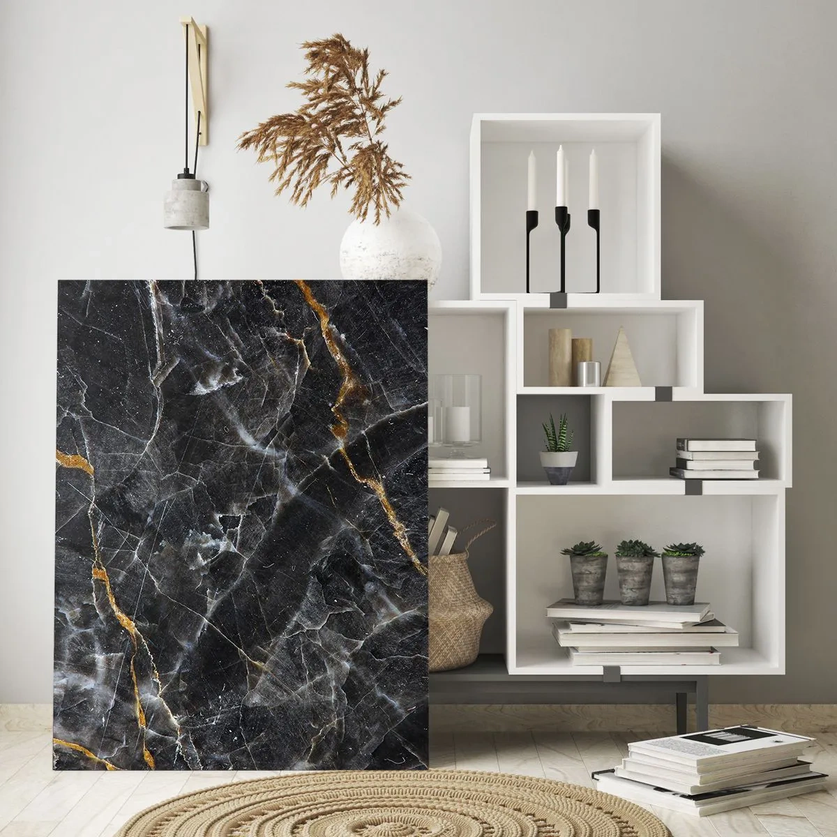 Glass picture - Interior Life of a Stone - 50x70 cm
