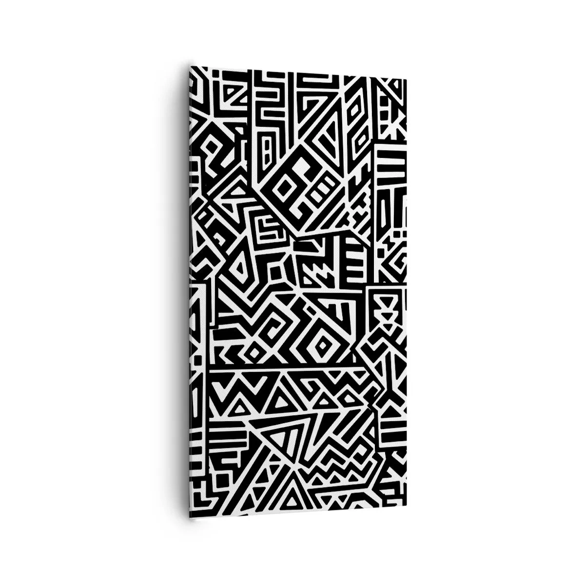 Canvas picture - Precolumbian Composition - 65x120 cm