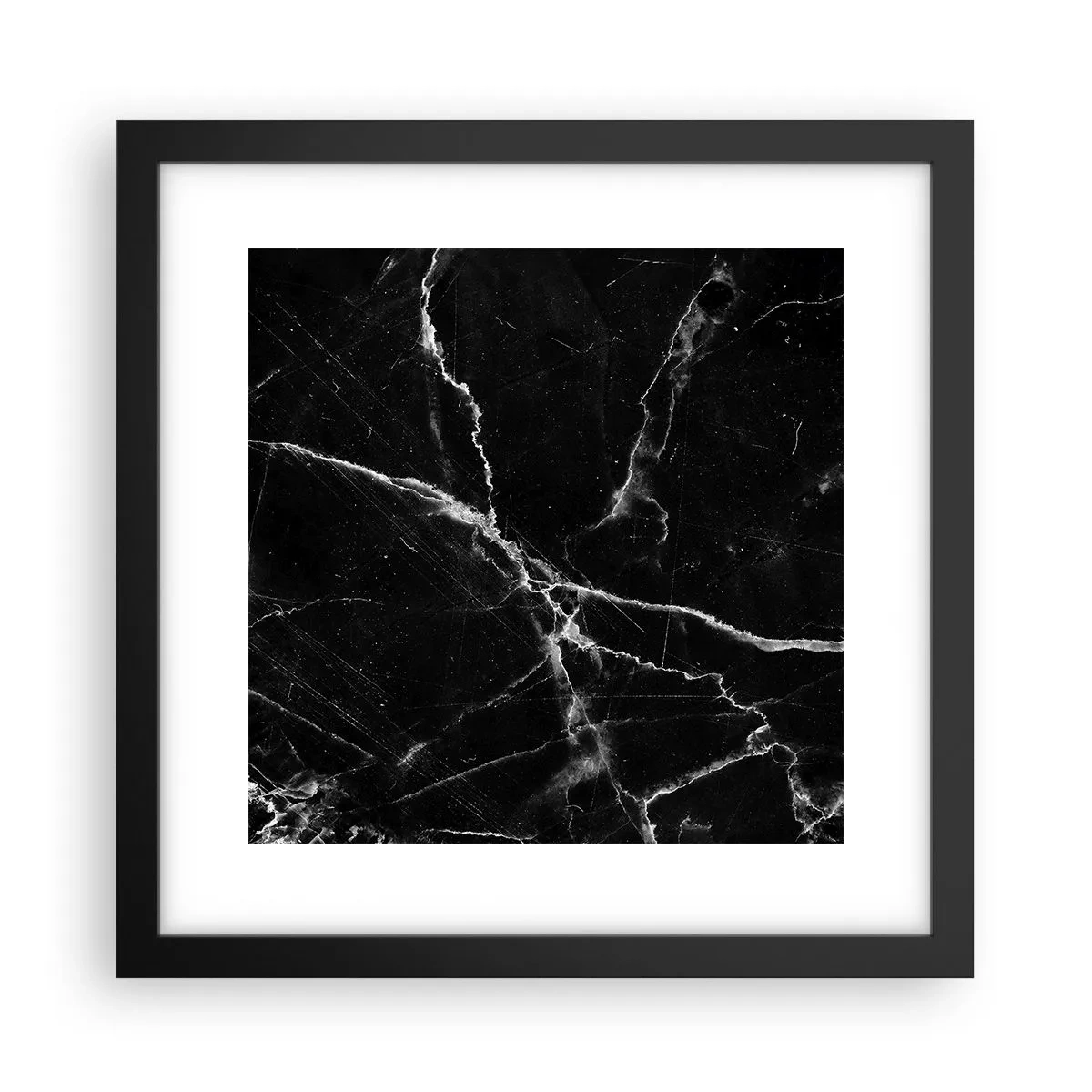 Poster in black frame - The Secret Life of a Stone - 30x30 cm