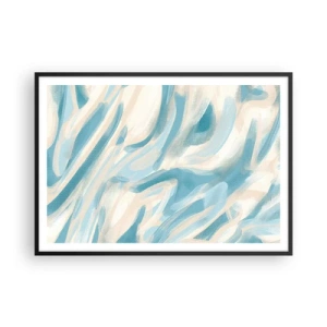 Poster in black frame - Whiffs of Spring - 100x70 cm