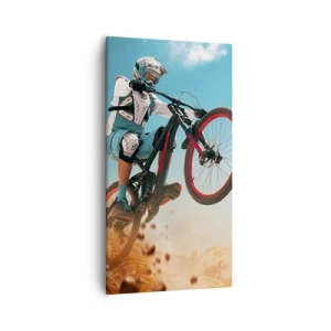 Canvas picture - Madness on Wheels - 55x100 cm