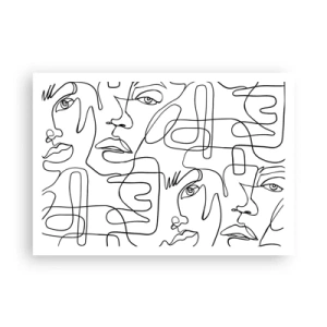 Poster - Tangled up in Emotions - 100x70 cm