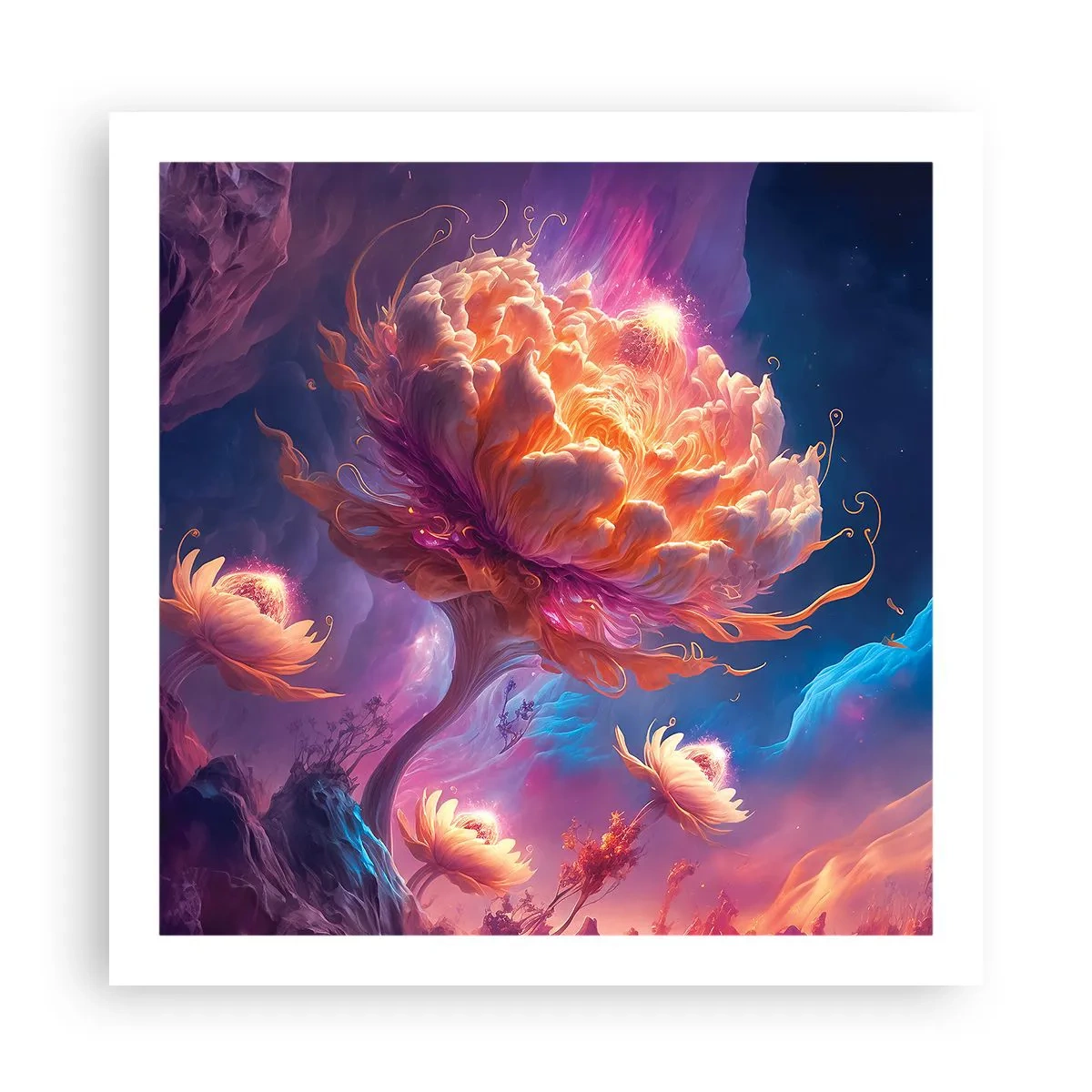 Poster - Another World - 60x60 cm