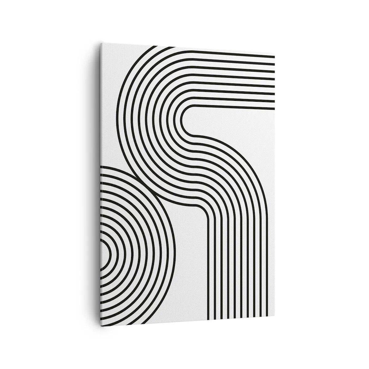 Canvas picture - On the Curve - 70x100 cm