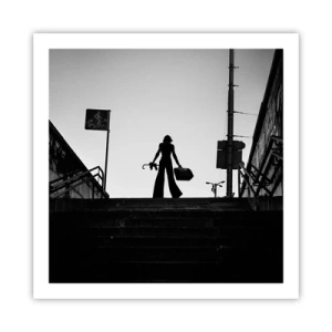 Poster - City Wander - 60x60 cm