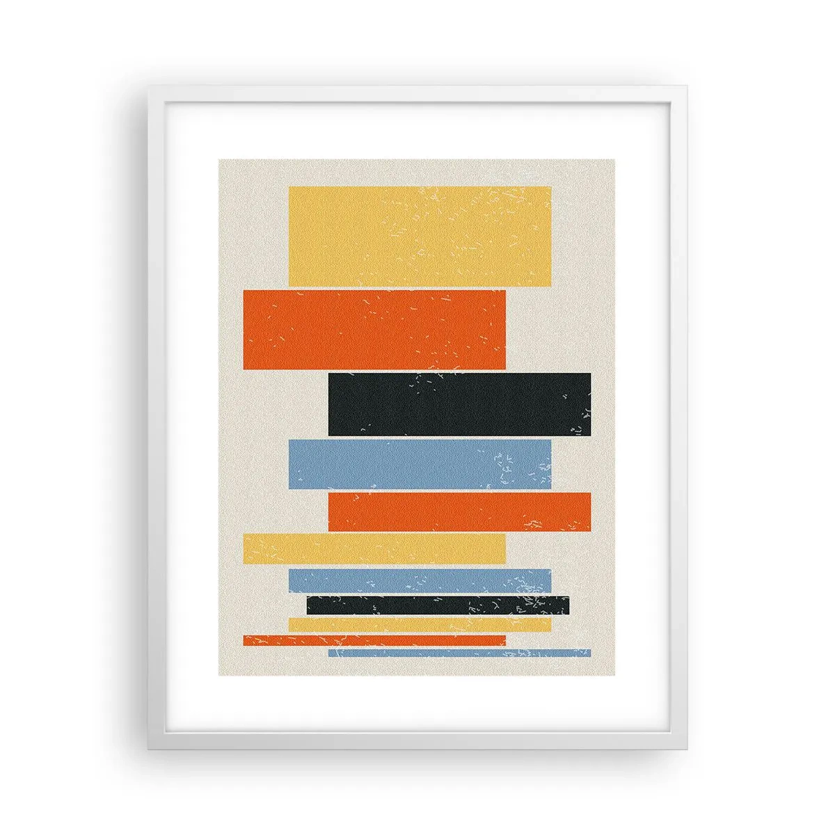 Poster in white frmae - Notation of Music - 40x50 cm