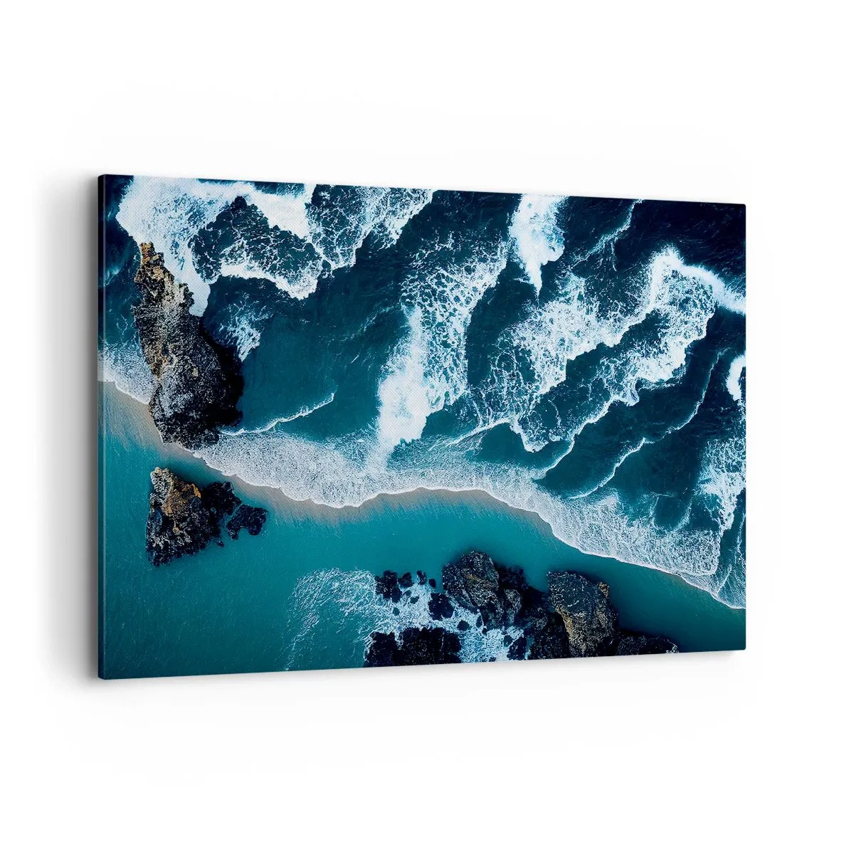 Canvas picture - Envelopped by Waves - 120x80 cm