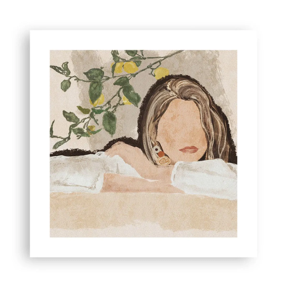 Poster - Beauty of the South - 40x40 cm