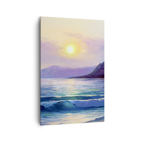 Canvas picture - Crystal of Water and Air - 80x120 cm