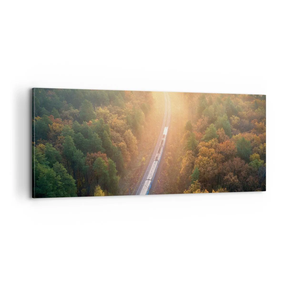 Canvas picture - Autumn Trip - 100x40 cm