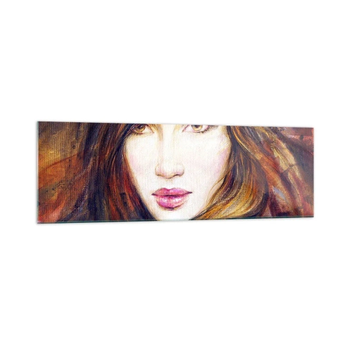 Glass picture - Penny for Your Thoughts - 160x50 cm