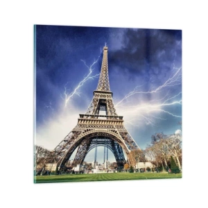 Glass picture - Queen of the Storms - 50x50 cm