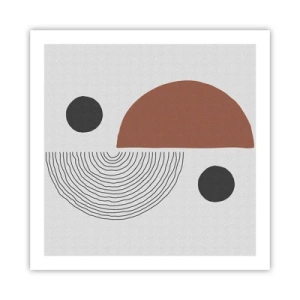 Poster - Perfection of a Wheel - 60x60 cm