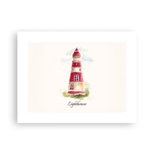 Poster - Around It the Weather Is Always Nice - 40x30 cm