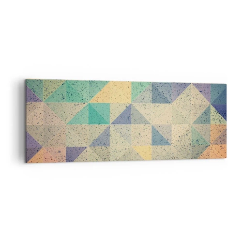Canvas picture - The Republic of Triangles - 140x50 cm