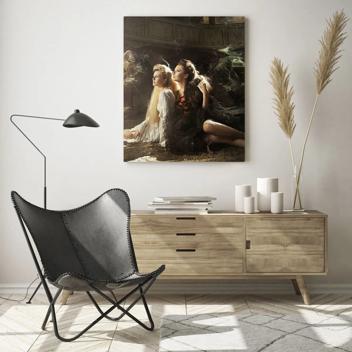 Glass picture - And There Was Poetry - 70x100 cm