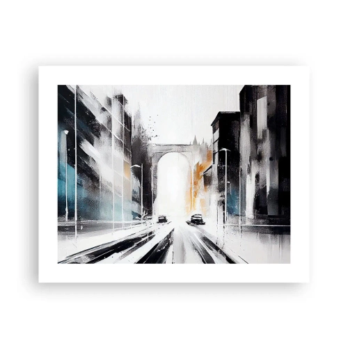 Poster - Study of a City: Architecture and Movement - 50x40 cm