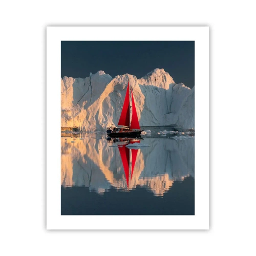 Poster - On the Edge of the World - 40x50 cm