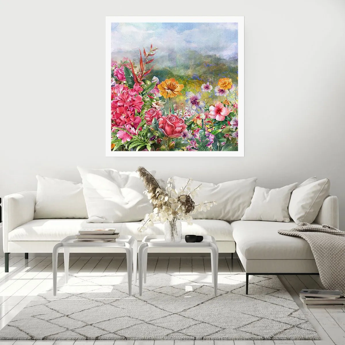 Poster - Garden which Went Crazy - 60x60 cm