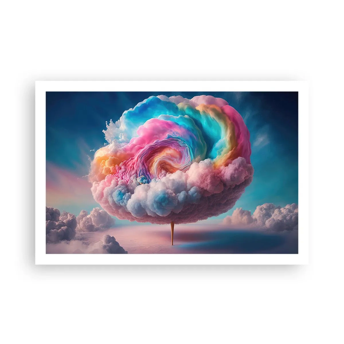 Poster - Dream of a Funfair - 91x61 cm