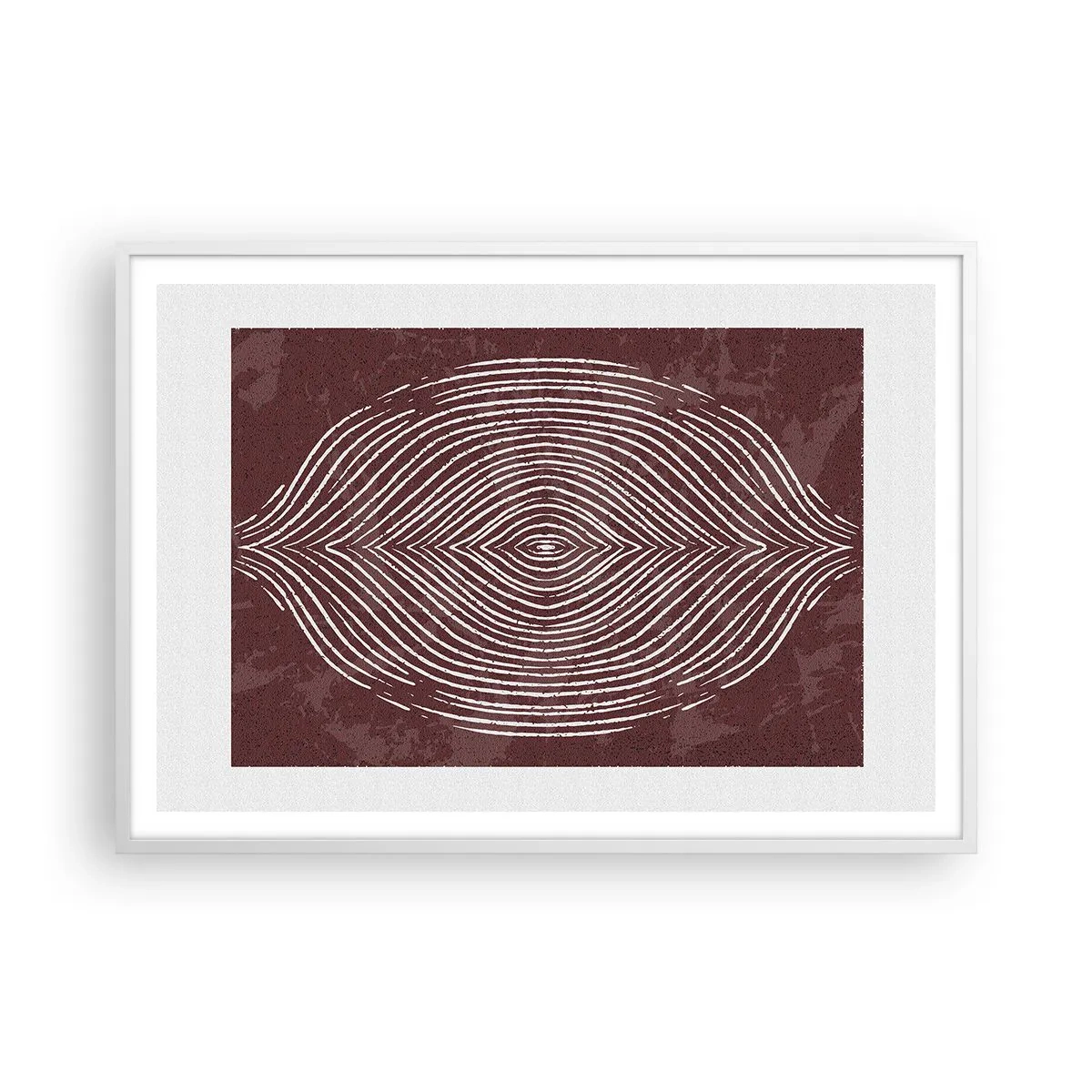 Poster in white frmae - Space Talks - 100x70 cm