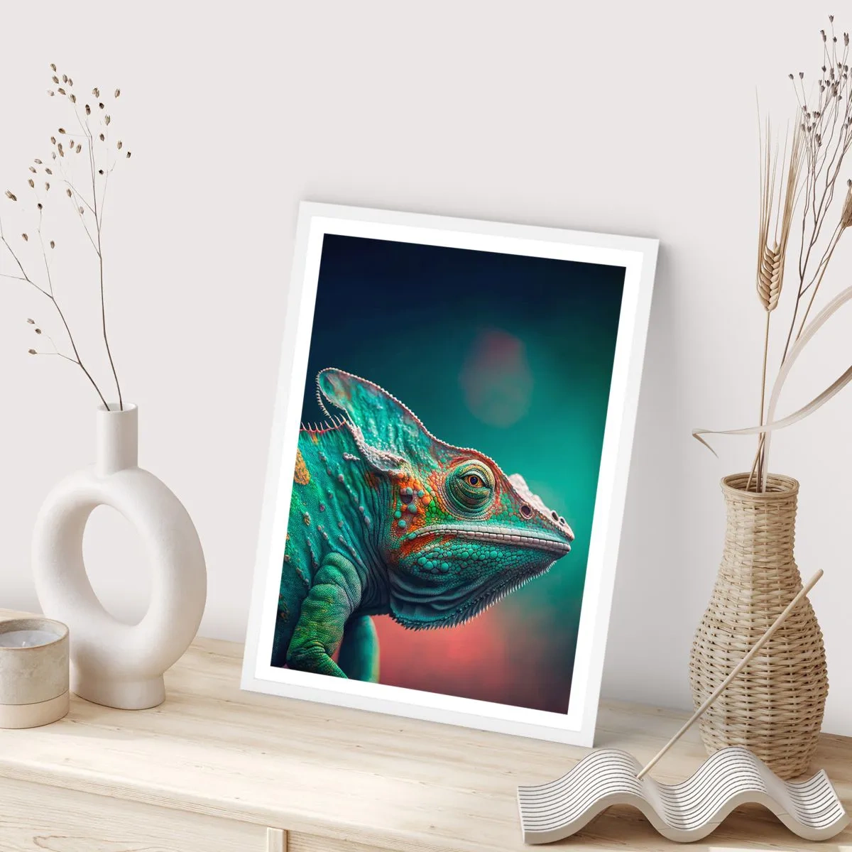 Poster in white frmae - Can You See Me? That's Too Bad... - 30x40 cm