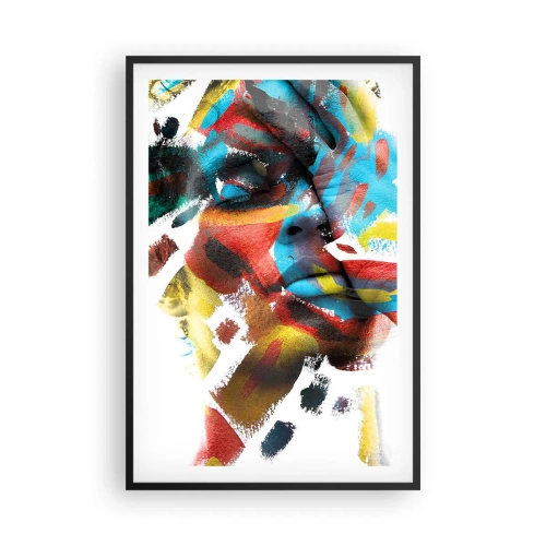 Poster in black frame - Colourful Personality - 61x91 cm
