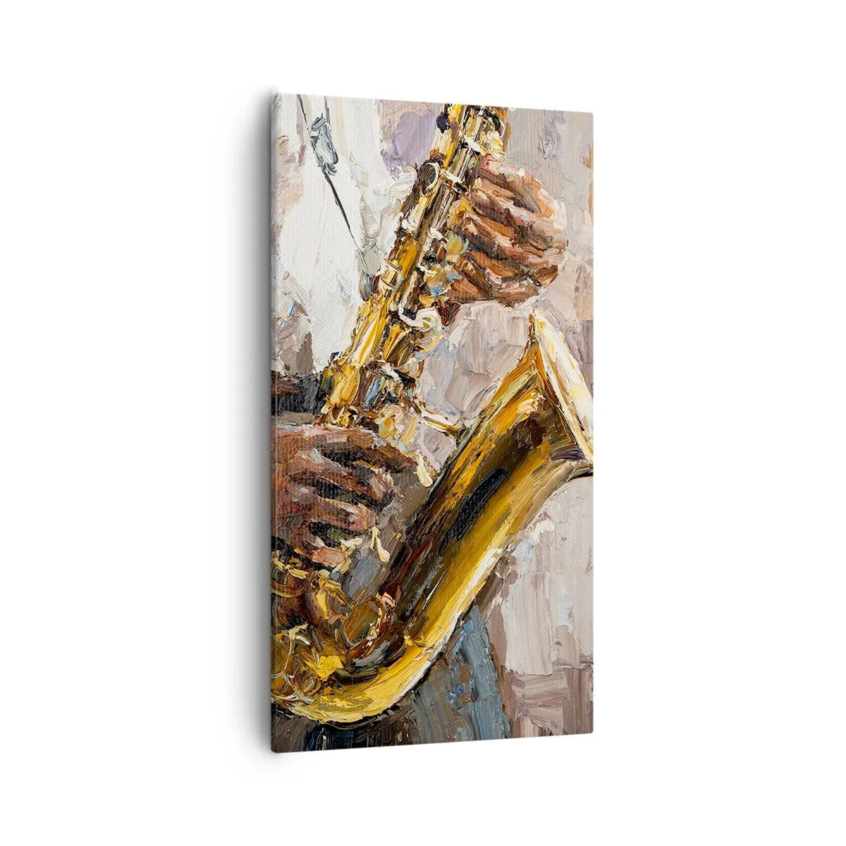 Canvas picture - Time for a Solo - 55x100 cm